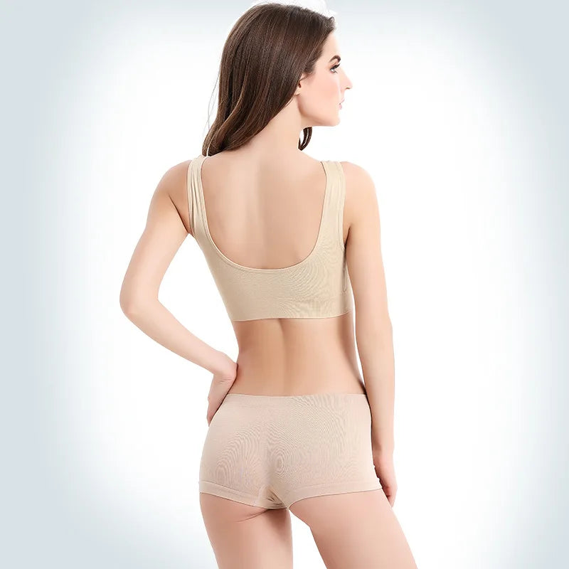 Brassière sport et sommeil grande taille sans coussinet | Drainlyshop