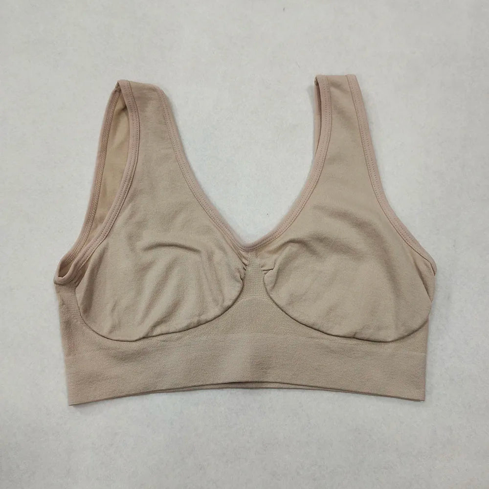 Brassière sport et sommeil grande taille sans coussinet | Drainlyshop