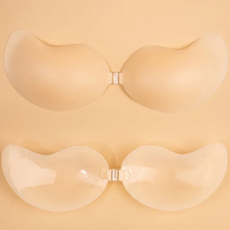 Couvre-tétons silicone réutilisables forme mangue invisible | Drainlyshop