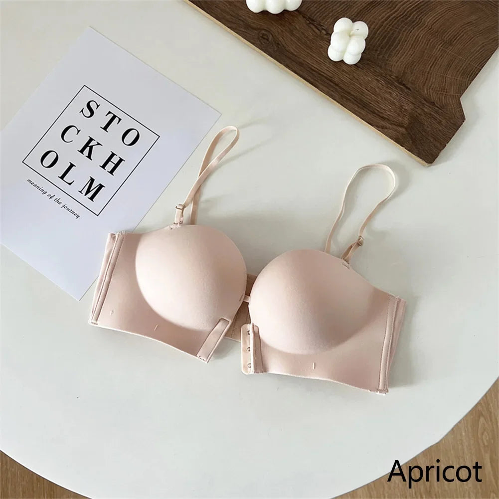 Soutien-gorge push-up à fermeture frontale, dos antidérapant | Drainlyshop