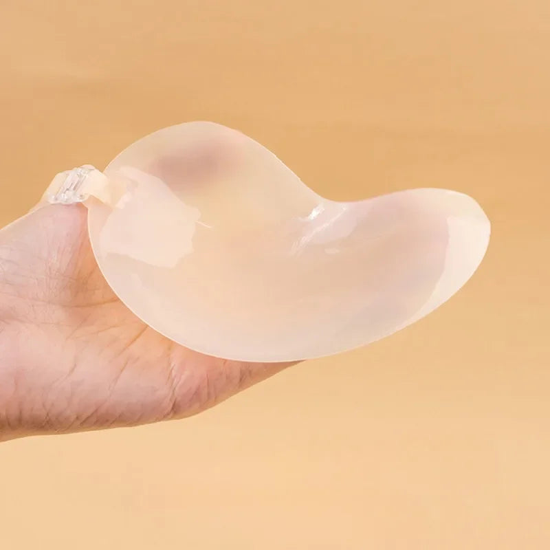 Couvre-tétons silicone réutilisables forme mangue invisible | Drainlyshop
