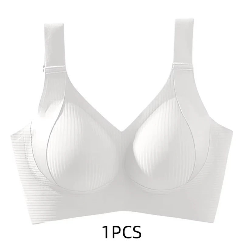 Soutien-gorge grande taille sans couture, push-up doux | Drainlyshop