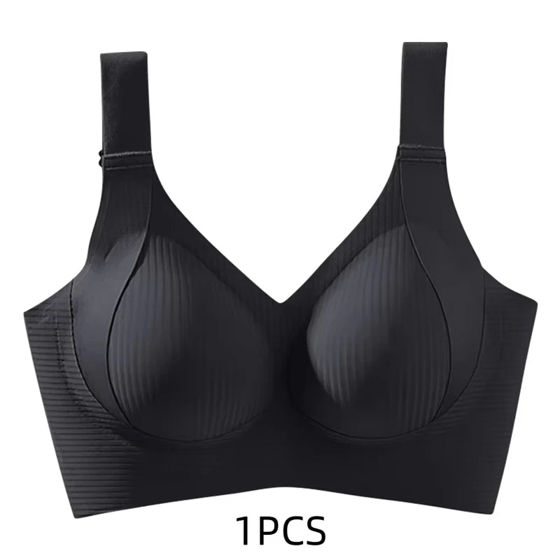 Soutien-gorge grande taille sans couture, push-up doux | Drainlyshop