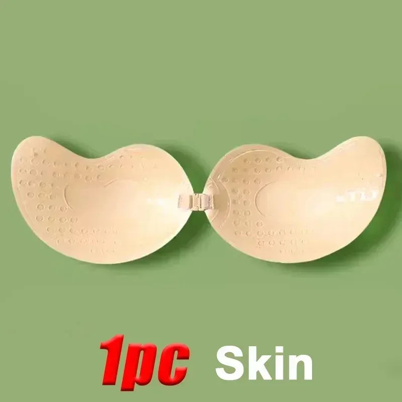 Soutien-gorge push-up invisible dos nu sans bretelles adhésif | Drainlyshop