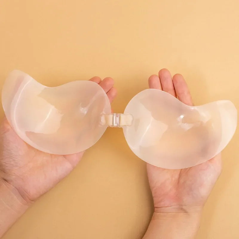 Couvre-tétons silicone réutilisables forme mangue invisible | Drainlyshop