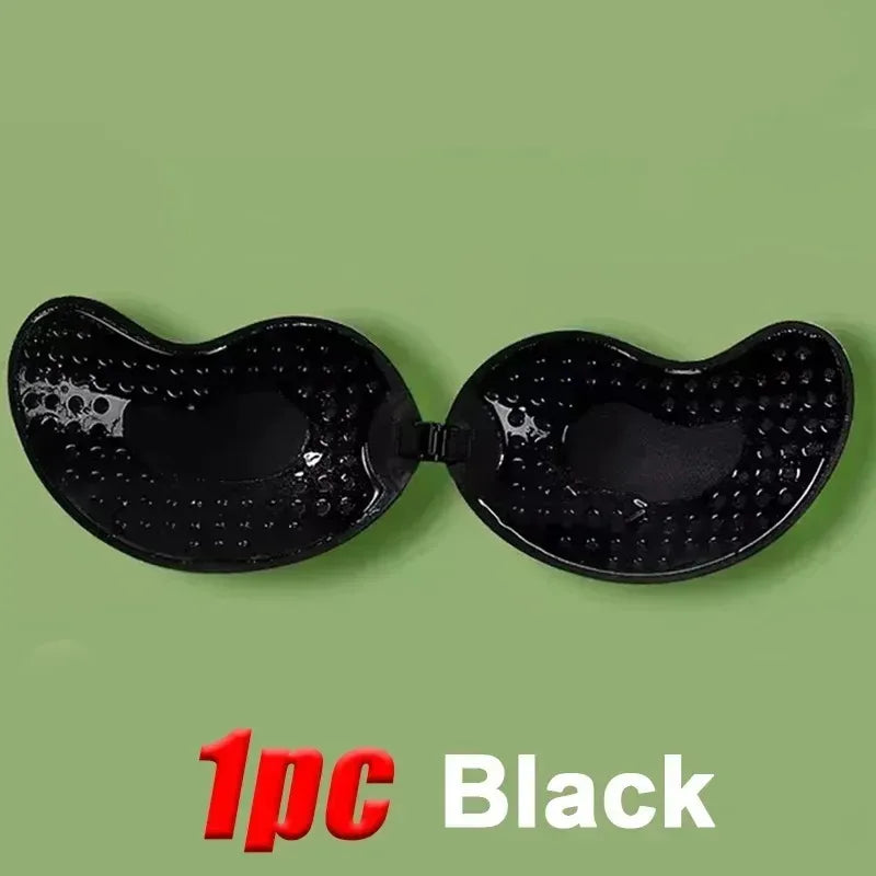 Soutien-gorge push-up invisible dos nu sans bretelles adhésif | Drainlyshop