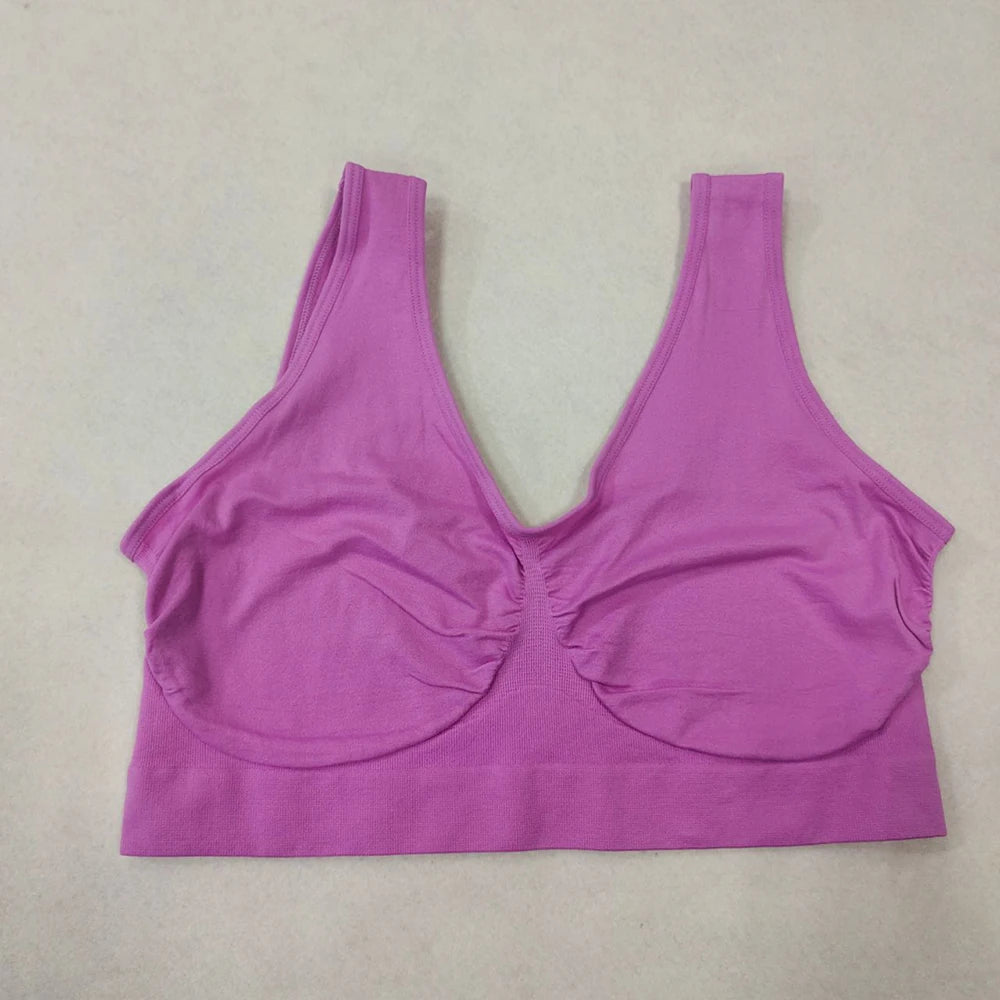 Brassière sport et sommeil grande taille sans coussinet | Drainlyshop