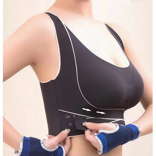 Brassière sport femme sans armature maintien & dos croisé | Drainlyshop