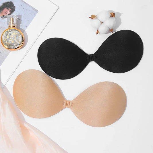 Soutien-gorge invisible adhésif push-up silicone sans bretelles | Drainlyshop