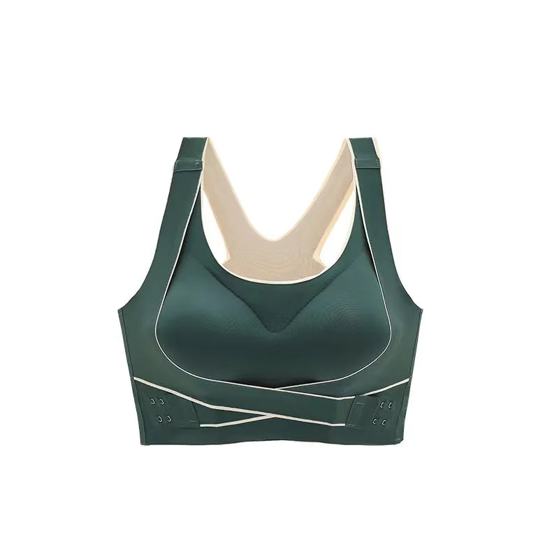 Brassière sport femme sans armature maintien & dos croisé | Drainlyshop