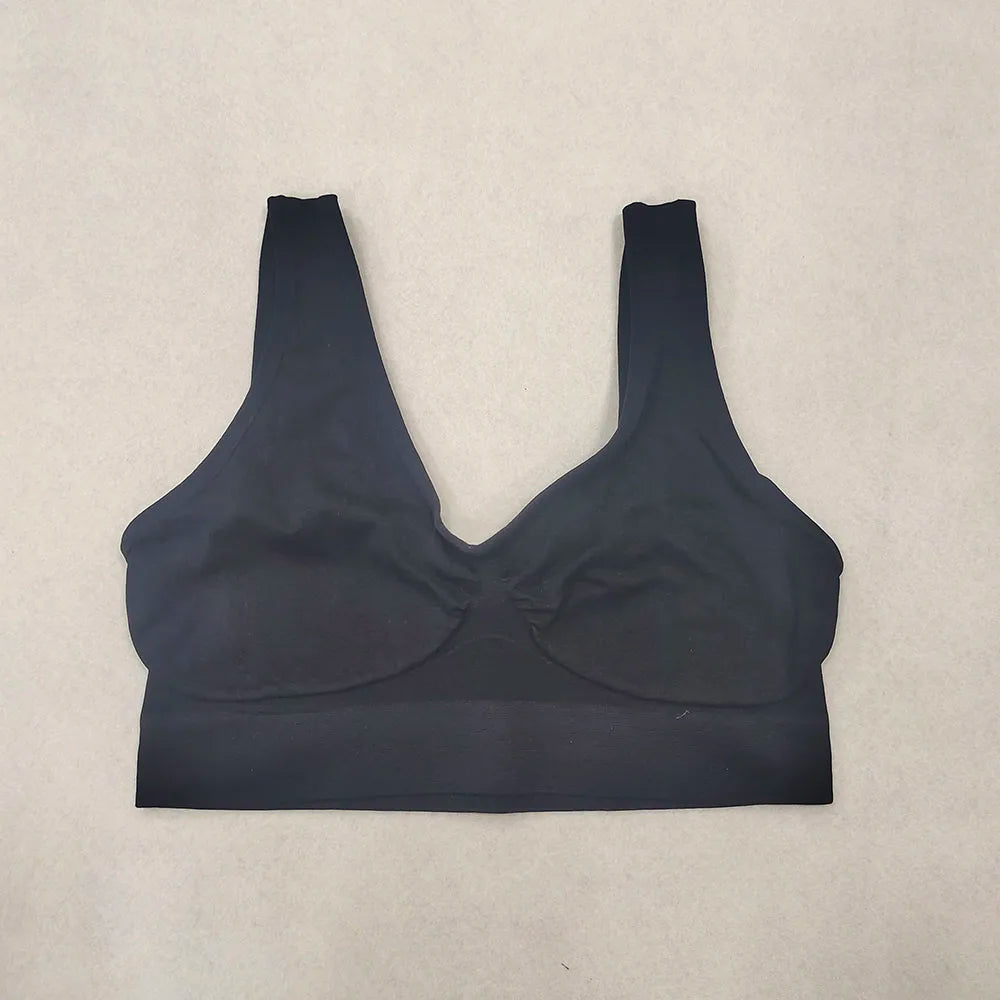 Brassière sport et sommeil grande taille sans coussinet | Drainlyshop