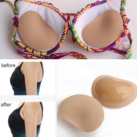Coussinets push-up silicone épais rehausseur poitrine amovibles | Drainlyshop